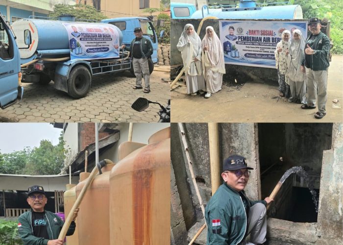 Bantuan Air Bersih DPW PKB Pujakesuma dan PNSB Sumsel Kini Merambah ke Pondok Pesantren